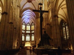 St. Peter's Cathedral Entry, Regensburg, Germany