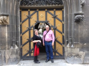 Rhonda & Allen Krahn, Marienplatz, Munich, Germany - 09/26/2013