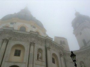 Ettal Abbey Exterior outside Munich, Germany