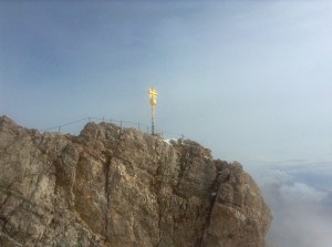 Zugspitze, the Tallest Point in Germany