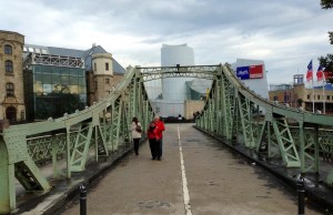 Wayne & Kathy outside the Chocolate Museum