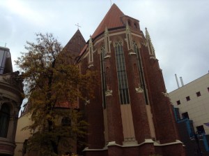 One of Wroclaw's churches