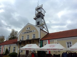 Wieliczka Salt Mine outside Krakow, Poland