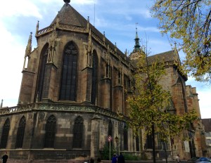 Cathedral in Colmar, France