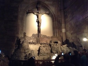Strasbourg Cathedral - Calvary scene