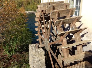 Scene from Rhine Falls, Switzerland