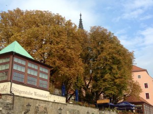 Autumn in Meissen, Germany - October 9, 2013