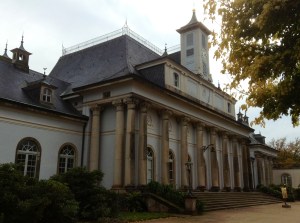 Another section of the Pillnitz Castle from the central courtyard