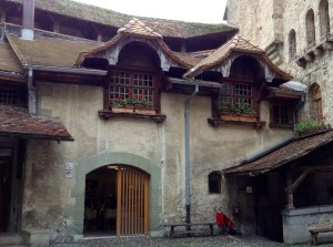 Chateau de Chillon near Montreux, Switzerland
