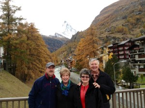 The Matterhorn with Ken & Paula, Wayne & Kathy