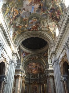 St. Ignatius - Saw an open door and walked in to a beautiful surprise - Rome, Italy - August 30, 2015