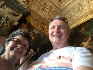Wayne & Kathy inside the Doges Palace