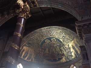 Altar fresco at St. John Latern