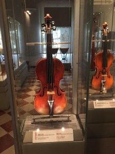 The Stradivarius Red Violin in the Accademia in Florence
