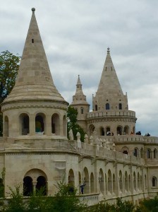 Fishermen's Bastion on Castle Hill - The entire Casstle District is a UNESCO World Heritage Site