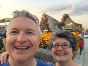A selfie at Expo 15 in Milan, Italy - Wayne & Kathy were there!