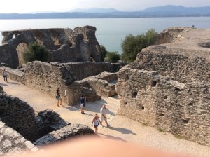 Third century Roman ruins found in Sirmione, Italy
