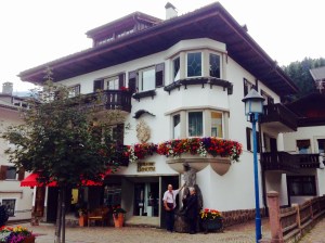 Rhonda & Allen enjoying the beauty of the communities within the Dolomites