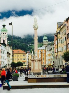 Innsbruck's beautiful Old Town