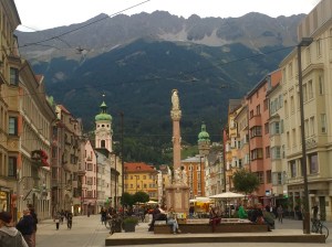 We return in early evening to our lodging in Innsbruck after an enjoyable afternoon in Mttenwald
