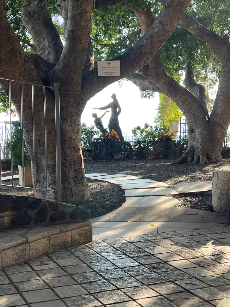 Jesus restores Peter with the words, "Feed My sheep."