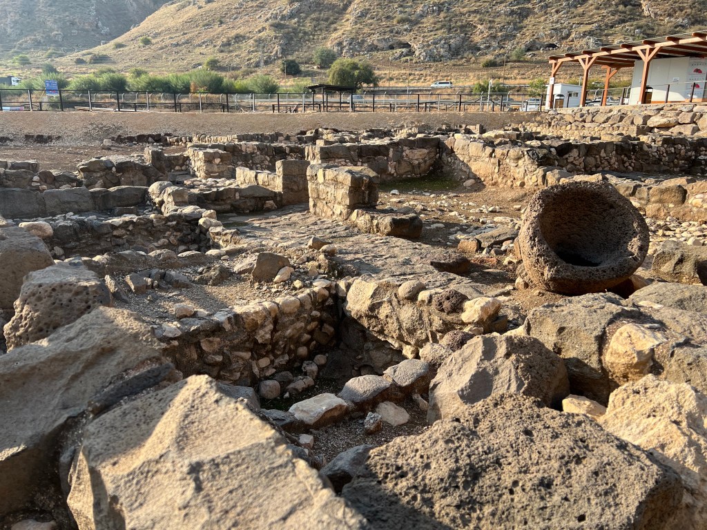 Excavating in Magdala