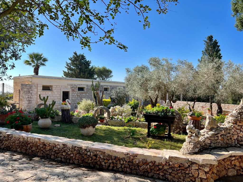 Beautiful vegetation on Mount Carmel